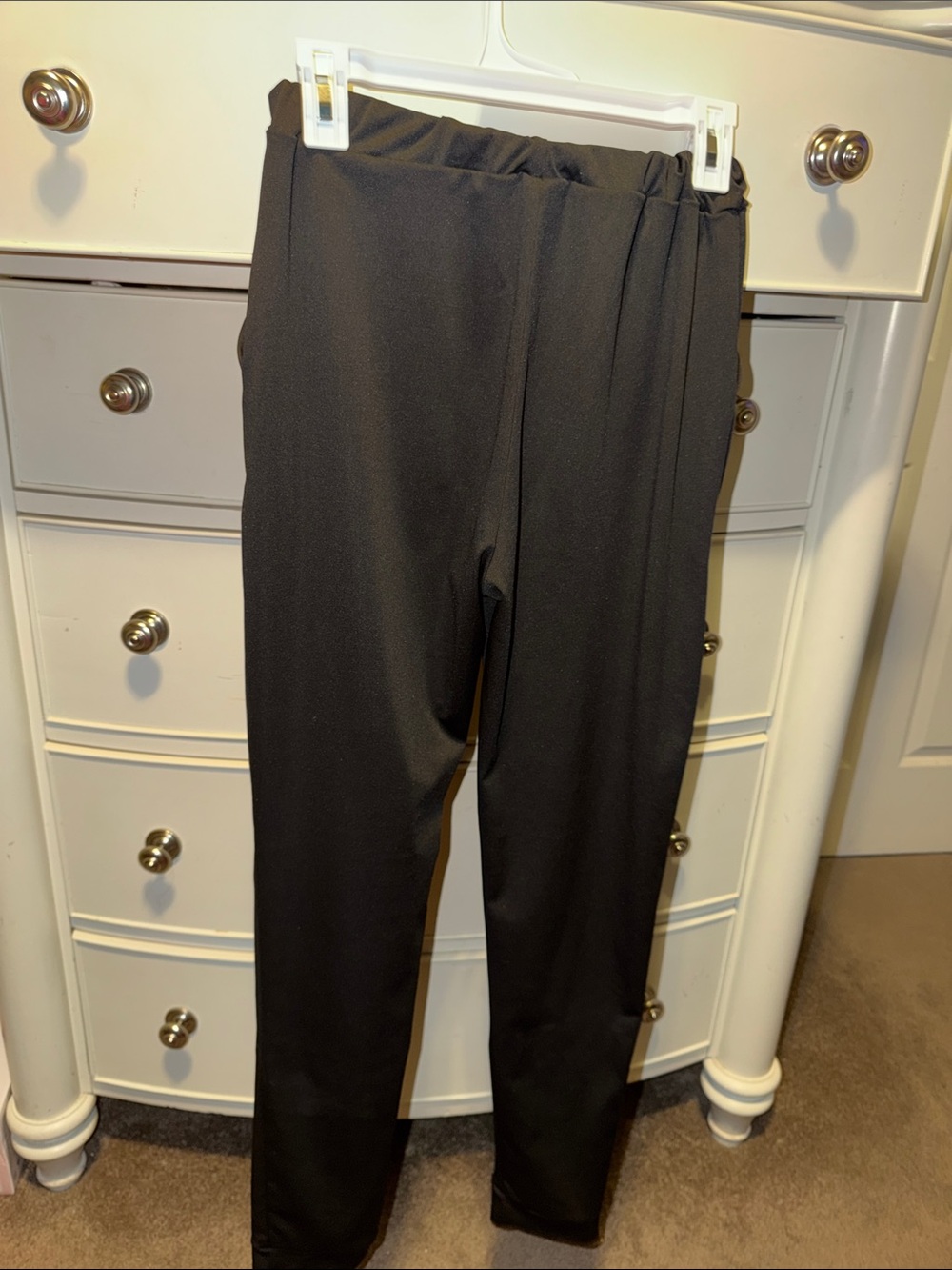 PINK Victoria's Secret Black and White Colorblock Hoodie Sweatshirt with joggers - Picture 4 of 4
